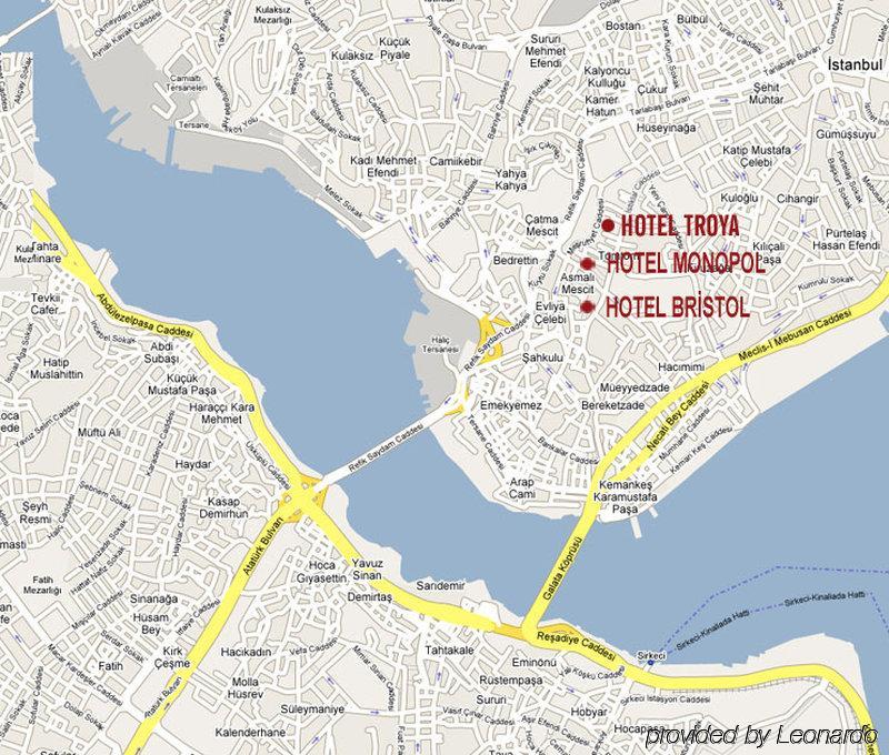 Hotel Bristol Istanbul Exteriör bild